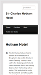 Mobile Screenshot of hotham-hotel.com